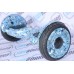 Titan - Leopard Blue 10.5 Inch